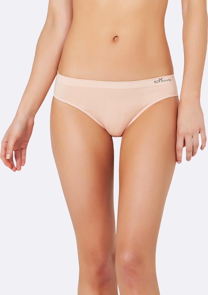 Boody - Bamboe Classic Bikinislip - Nude / S