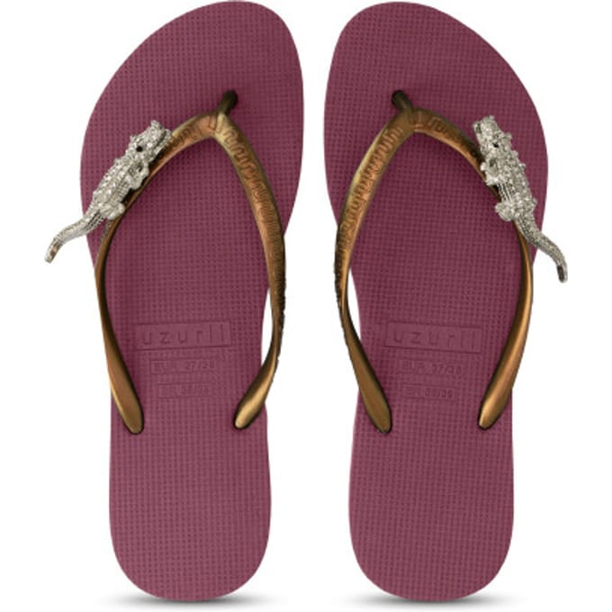 Uzurii | Teenslippers | Dames | Robijn | Maat 39/40