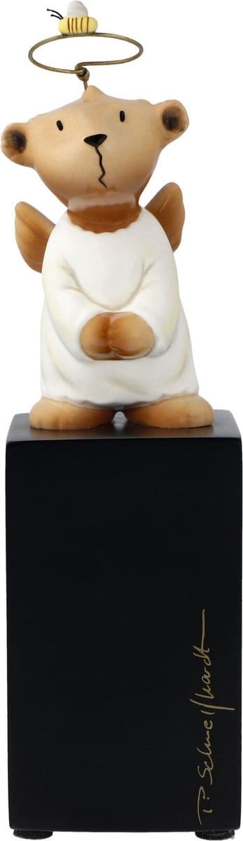 Goebel - Peter Schnellhardt | Decoratief beeld / figuur Beschermengel | Porselein - 22cm - Limited Edition