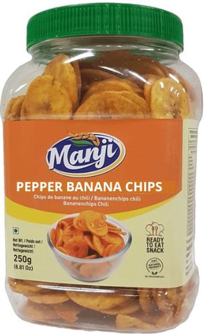 Manji Peper Bananenchips 250 Gram