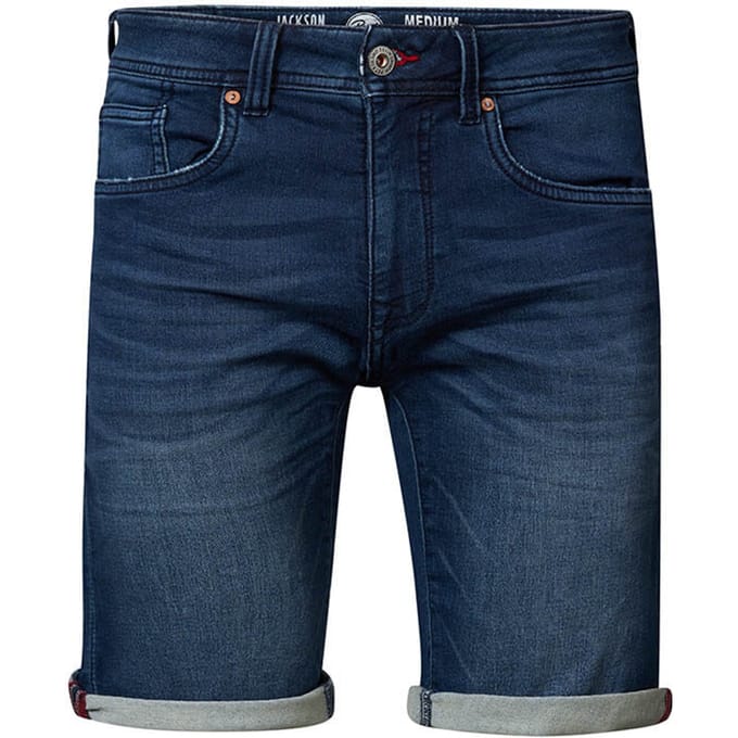 Petrol Industries - Heren Summer Denim Shorts - Blauw - Maat S