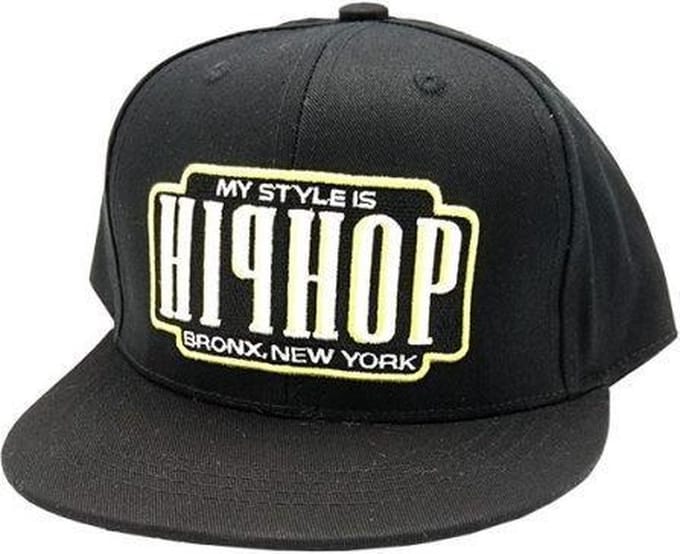 Lauren Rose - Hiphop Bronx - Snapback Pet - One Size - Zwart