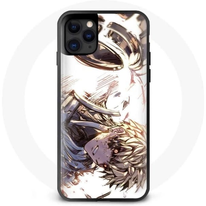 Iphone 12 Pro hoesje Genos One Punch Man Sonic the Thunder