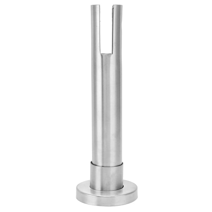 RVS Glasklem Beugel Montage Glas Spigot Openbaar Toilet Badkamer Hardware white
