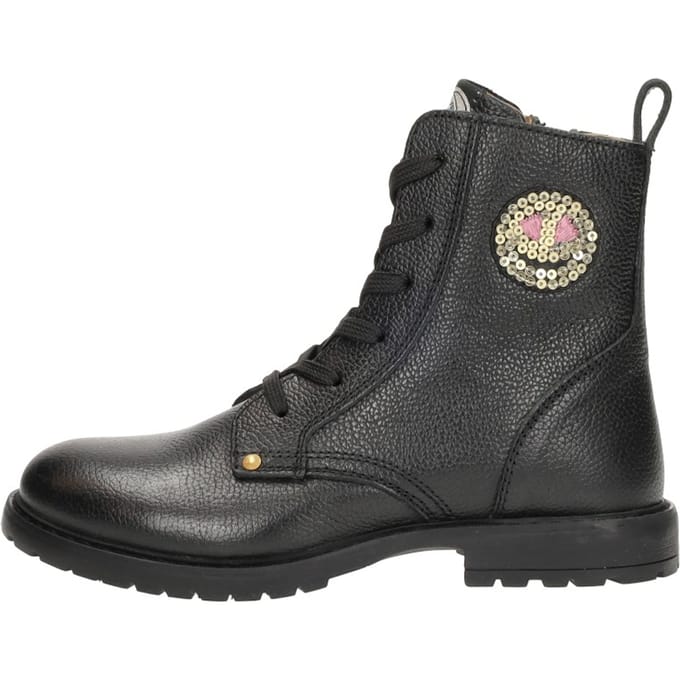 Develab Veterboots zwart Leer - Maat 32 - Kinderschoenen
