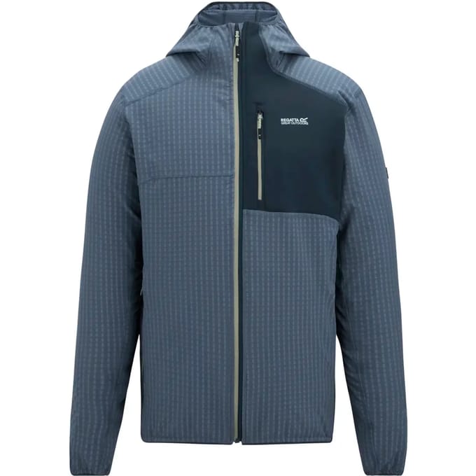 Heren Alven fleece met capuchon en volledige ritssluiting
