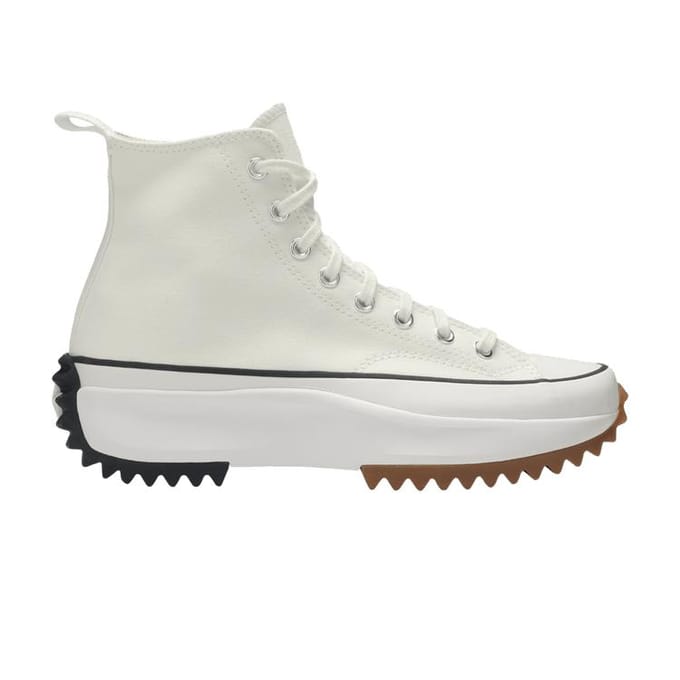 Converse Run Star Hike Hi Wit Zwart Gum 38