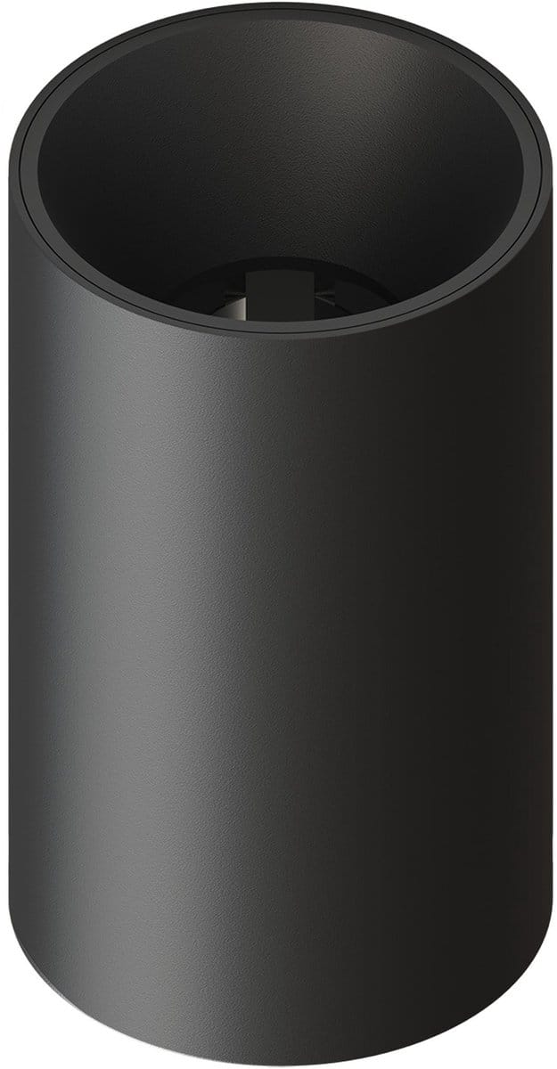 Ledvion – LED Opbouwspot Rond ø80mm – Zwart – Dimbaar – GU10 – IP20