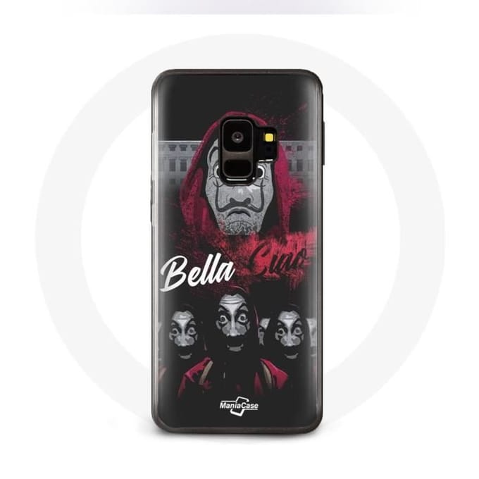 Case voor Samsung S9 plus La casa de papel bella ciao-logo