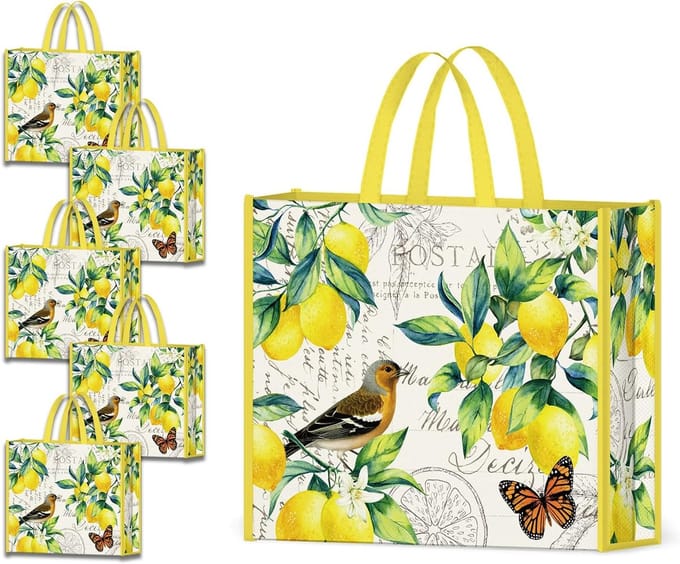 Herbruikbare Palmboom Bladeren Groene Boodschappentassen Tote Bag