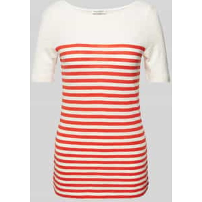 Regular fit T-shirt van puur katoen