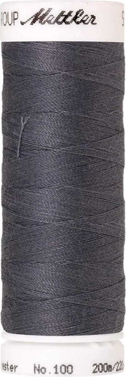 Amann Mettler Seralon Naaigaren – Dimgray (0343) – 200 m – No. 100 – 100% Polyester – Per Stuk