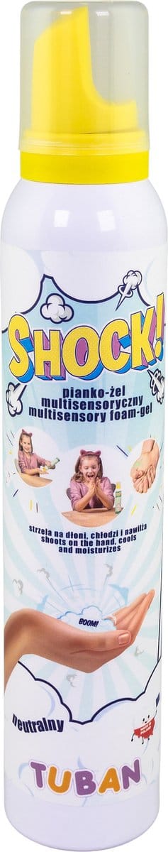 Tuban Shock! - Multisensorische Schuim-Gel - Neutraal 200 Ml