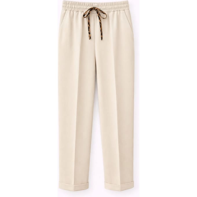 Elastische Taille Sigarettenbroek