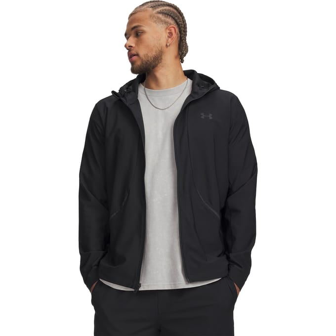 Under Armour Unstoppable Woven Trainingsjack Heren-zwart, zwart