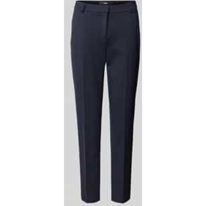 Regular fit stoffen broek met kort model, model 'STYLE.MARON'