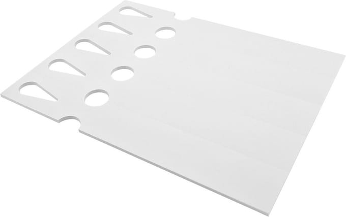 CombiCraft sleufetiketten voor laserprinters 250x38mm - per 1000 stuks