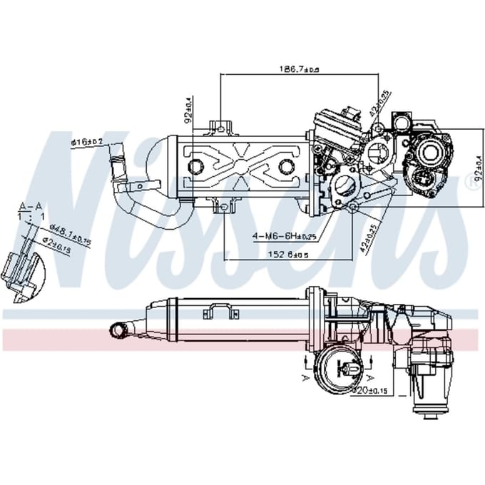 EGR-klep NISSENS 98178