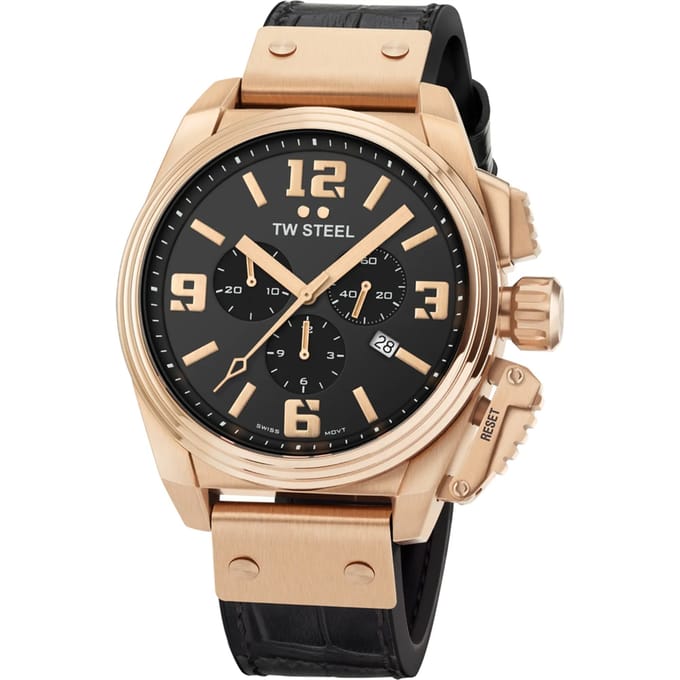 TW Steel TW1014 Canteen Swiss Chronograaf 46mm