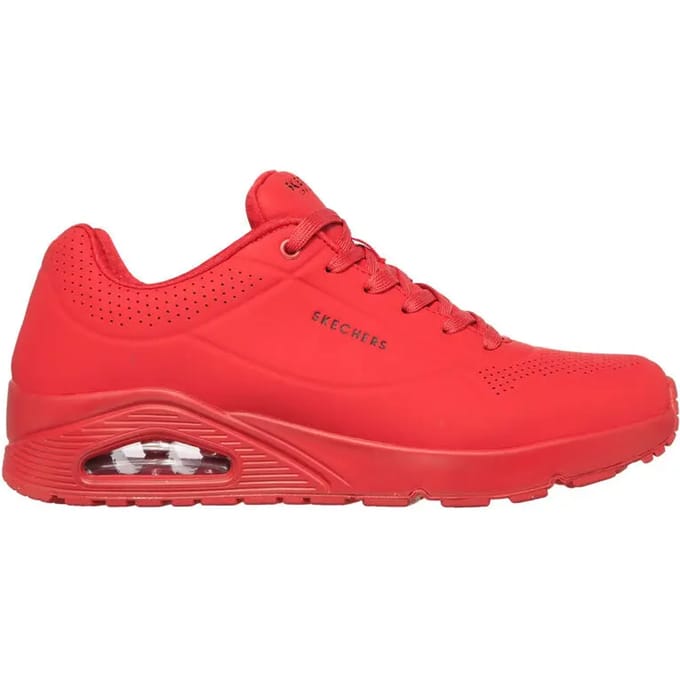 Skechers Uno - Stand On Air - Heren Sneakers - Rood