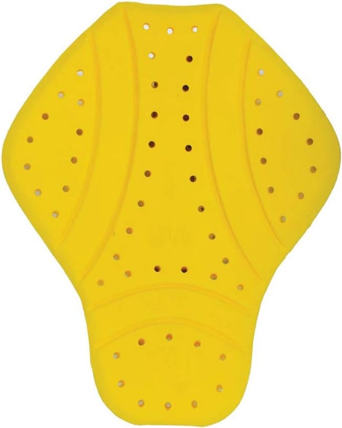 Rugbeschermer Motorjas - Protector Insert - Veilig Motorrijden - CE Niveau 2 - One Size - Geel