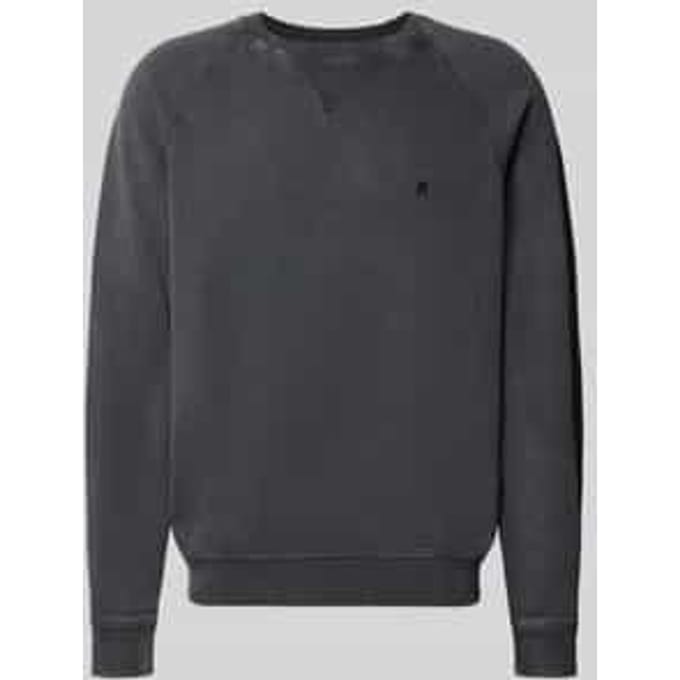 Regular fit sweatshirt van pure katoen model 'Plush'