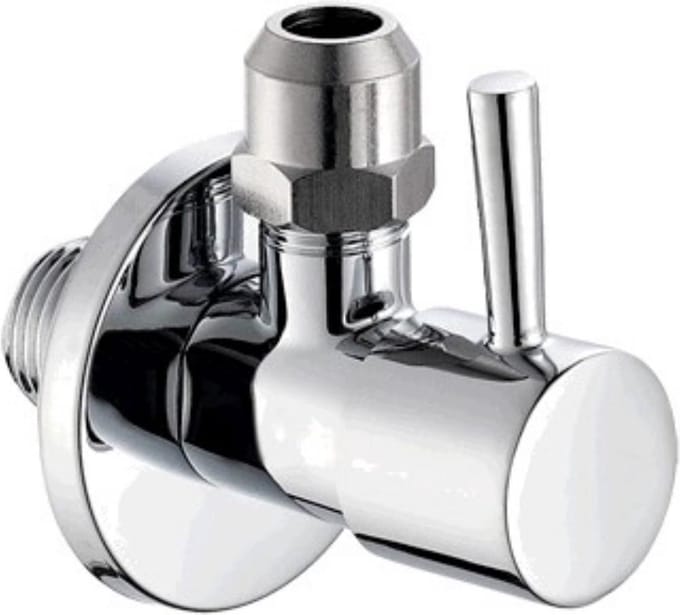 Hoekstopkraan Plieger Design Rond 1/2'' Chroom