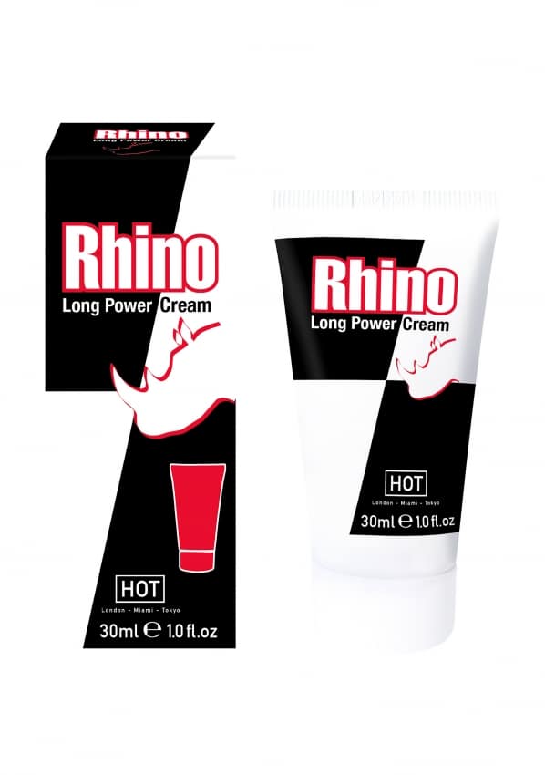 Hot Rhino Long Power Cream - 30 ml - Delay Cream