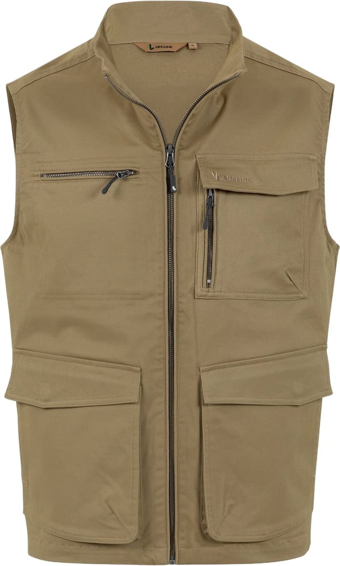 Life-Line Logan Vest - Heren Vest - Brown