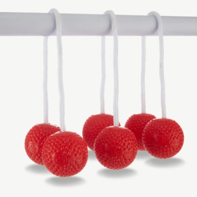 Ladder Golf Bolas - Soft - Officiële Maat 3x2 - Rood