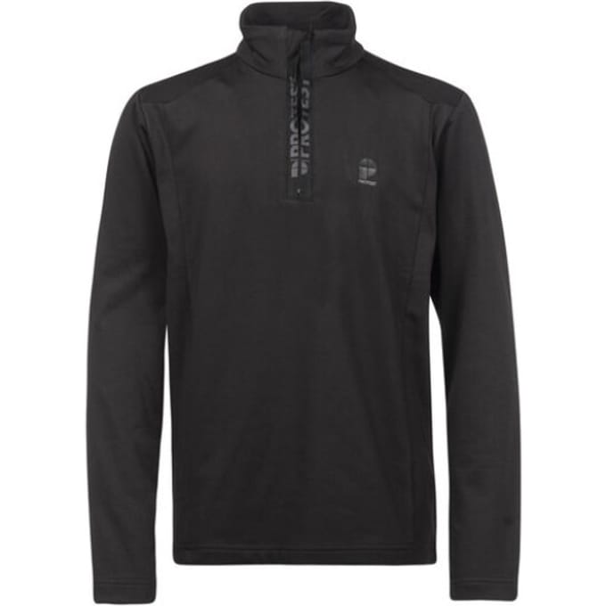 Protest Willowy Jr – Skipully Jongens – Lange mouwen – 1/4 rits – True Black