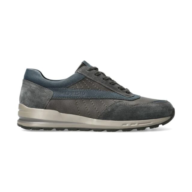 Mephisto Barth - heren sneaker - Blauw - maat 41 (EU) 7.5 (UK)