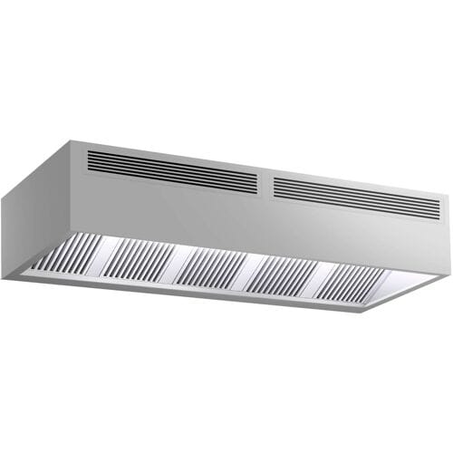 GGM Gastro Induktions-Kastenhaube - 2800mm - ohne Motor - mit Filter
