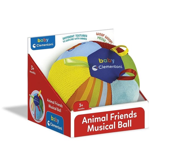 Clementoni Animal Friends Musical Ball