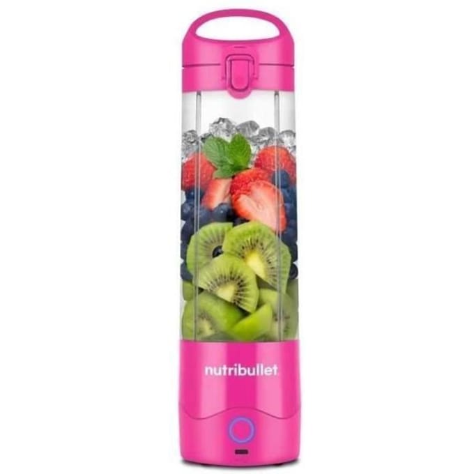 Draagbare blender - NutriBullet - NBP003MA - 70W - 0,475L - Roze - 1 fles inbegrepen