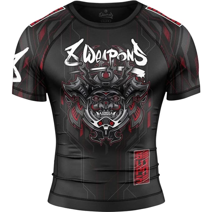 Rashguard 8 Weapons Samurai 2.0