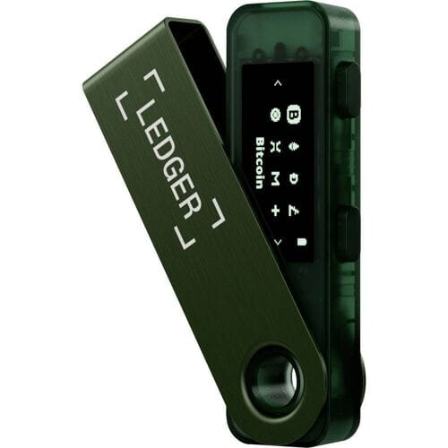 Ledger Nano S Plus Hardware wallet Smaragd-groen USB-C 1 stuk(s)