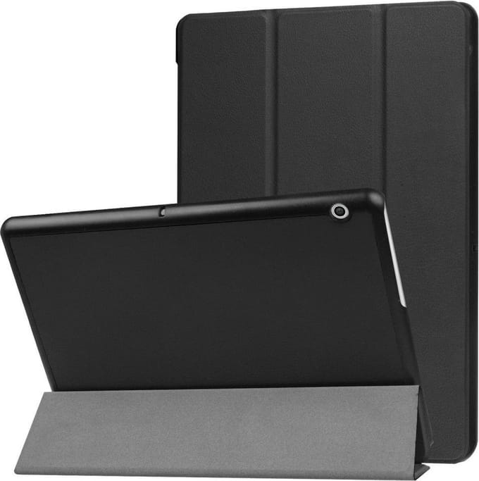 Just in Case - Huawei MediaPad T3 10 Smart Tri-Fold Hoes - Zwart