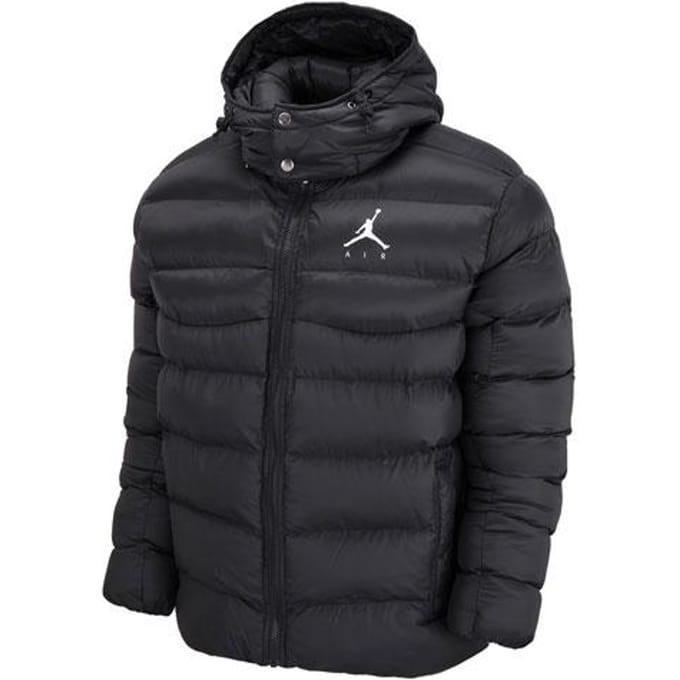 Jordan Jumpman Air Pufferjack Winter Heren Zwart 3XL black