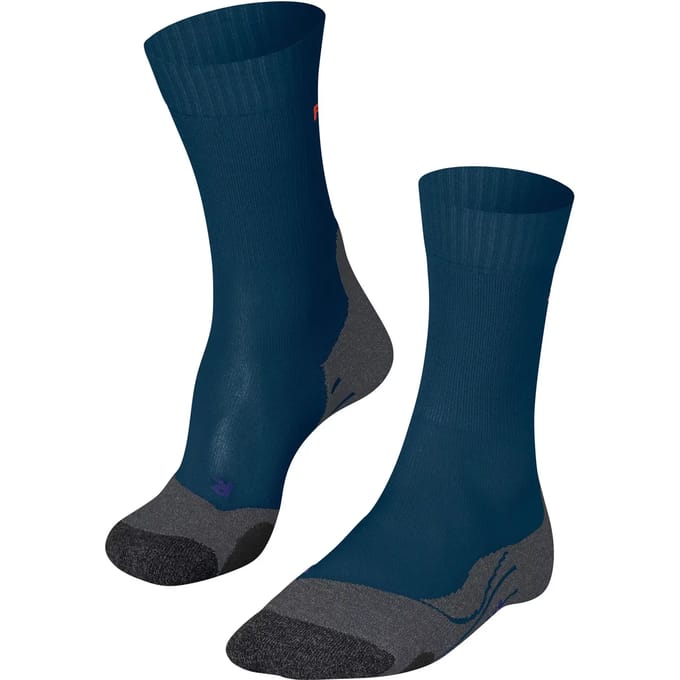 FALKE TK2 Explore Cool heren trekking sokken - blauw (blue pond)