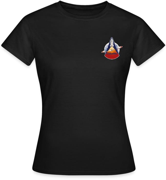 NASA Space Shuttle Columbia T-Shirt Dames