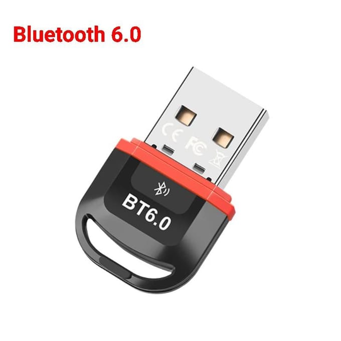 Bluetooth 6.0 Adapter Draadloze Audio Zender Ontvanger USB Dongle voor Auto Koptelefoon Luidspreker Driver Vrij VoorWindows 8.1/10/11