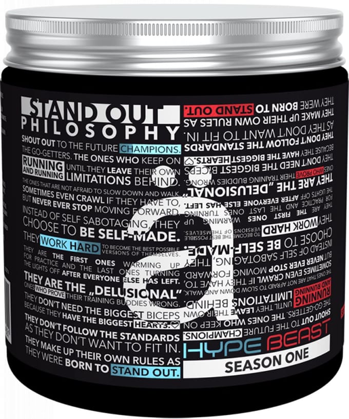 Nano Supps - HYPE BEAST (320 g) Season 1 - Berry Mix