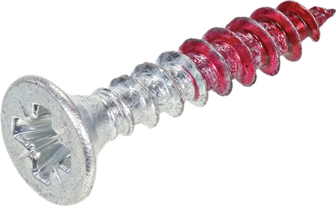 Rotadrill - Unischroef - Pozidrive 2 Platkop - 4 x 30mm - Voldraad - Verzinkt (200 stuks)