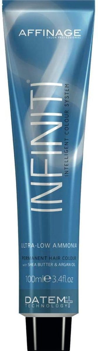 Affinage Infiniti Ultra Low Ammonia Permanente Crème Haarkleuring 60ml - 08.0 Light Blonde / Hellblond