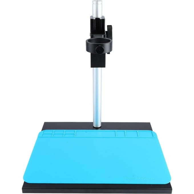 Support de table pour caméra de microscope Support de mise au point réglable pour caméra de microscope vidéo USB numérique 50 mm 1,65 pouce