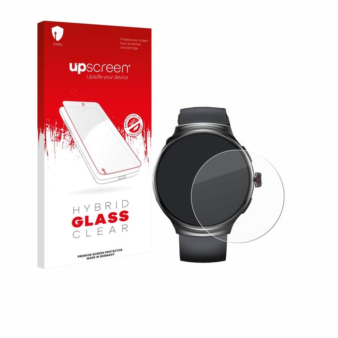 upscreen - Screenprotector voor Oukitel V5 1.43" - Folie Beschermfolie Beschermglas transparant