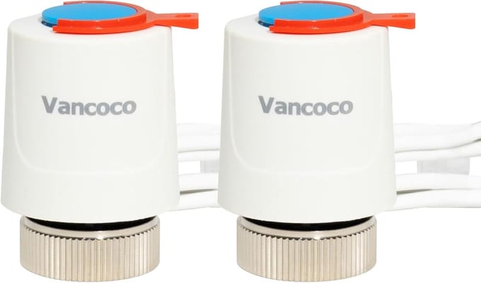 Vloerverwarming Aansturing - Thermostaat Motor - Verwarmingsregeling - Stille Werking - M30 x 1.5 - Zwart