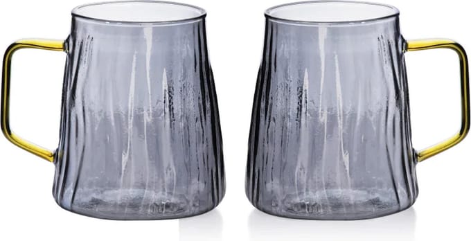 Affekdesign Gletsjerglazen Mok - 480ml - Set van 2 - Theeglas - Sapglazen