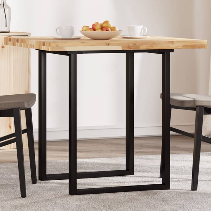 vidaXL - Tafelblad - vierkant - 80x80x4 - cm - massief - acaciahout